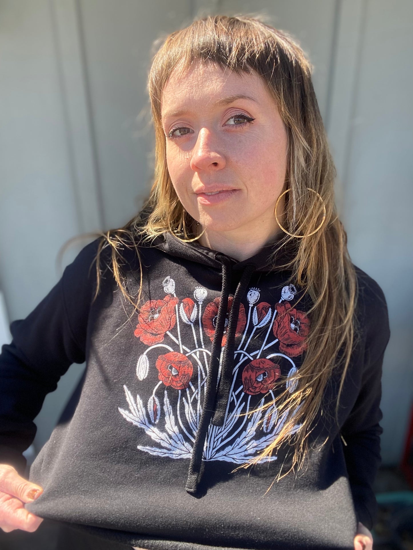 POPPY - Crop Hoodie