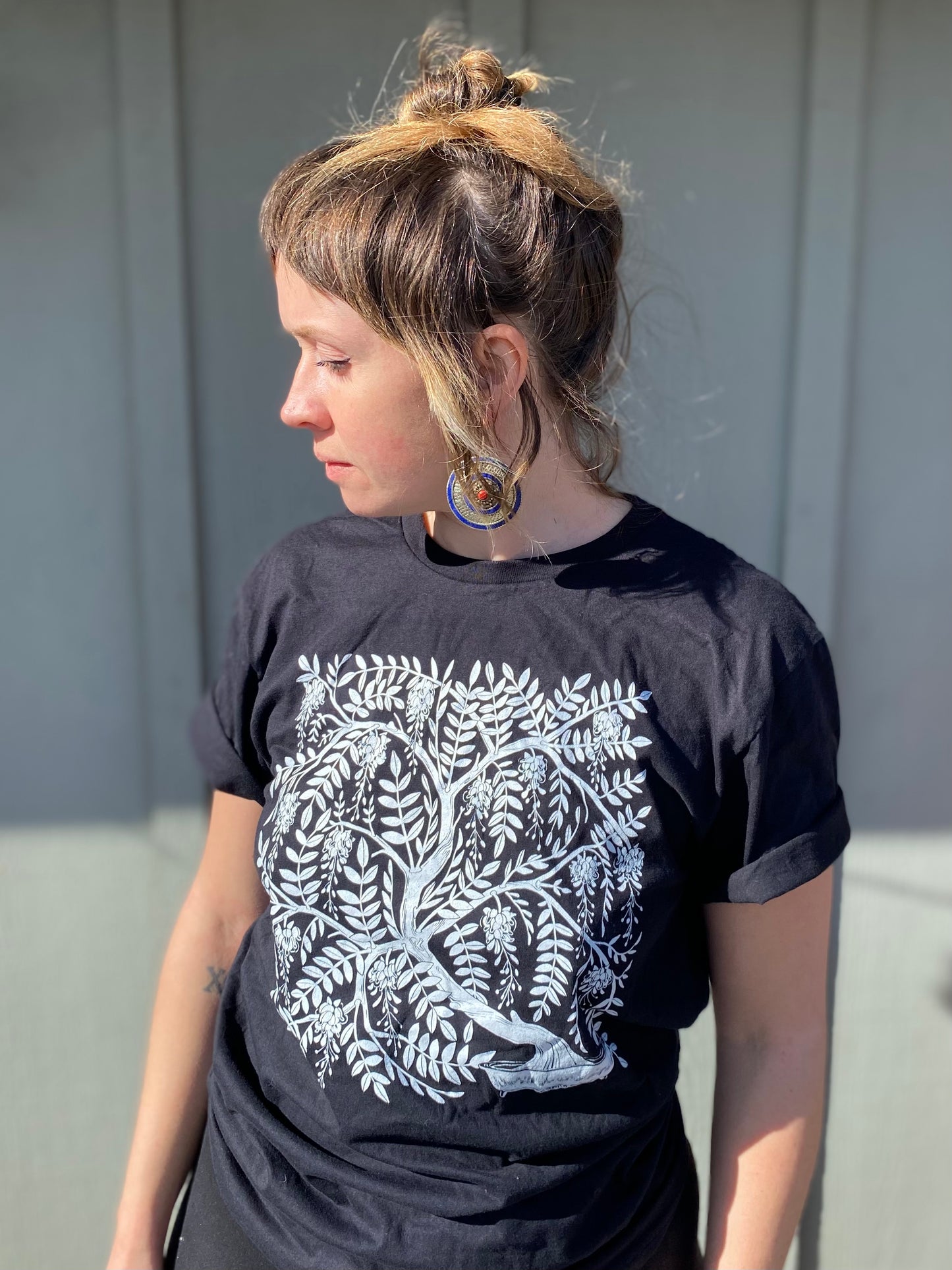 WISTERIA BONSAI - short sleeve unisex tshirt