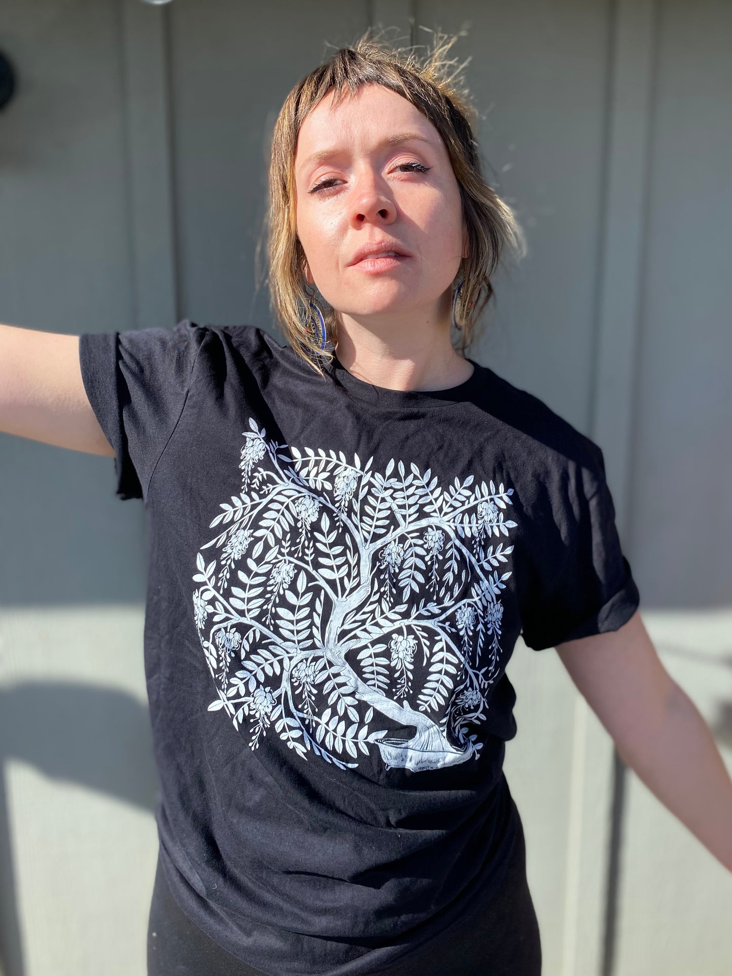 WISTERIA BONSAI - short sleeve unisex tshirt