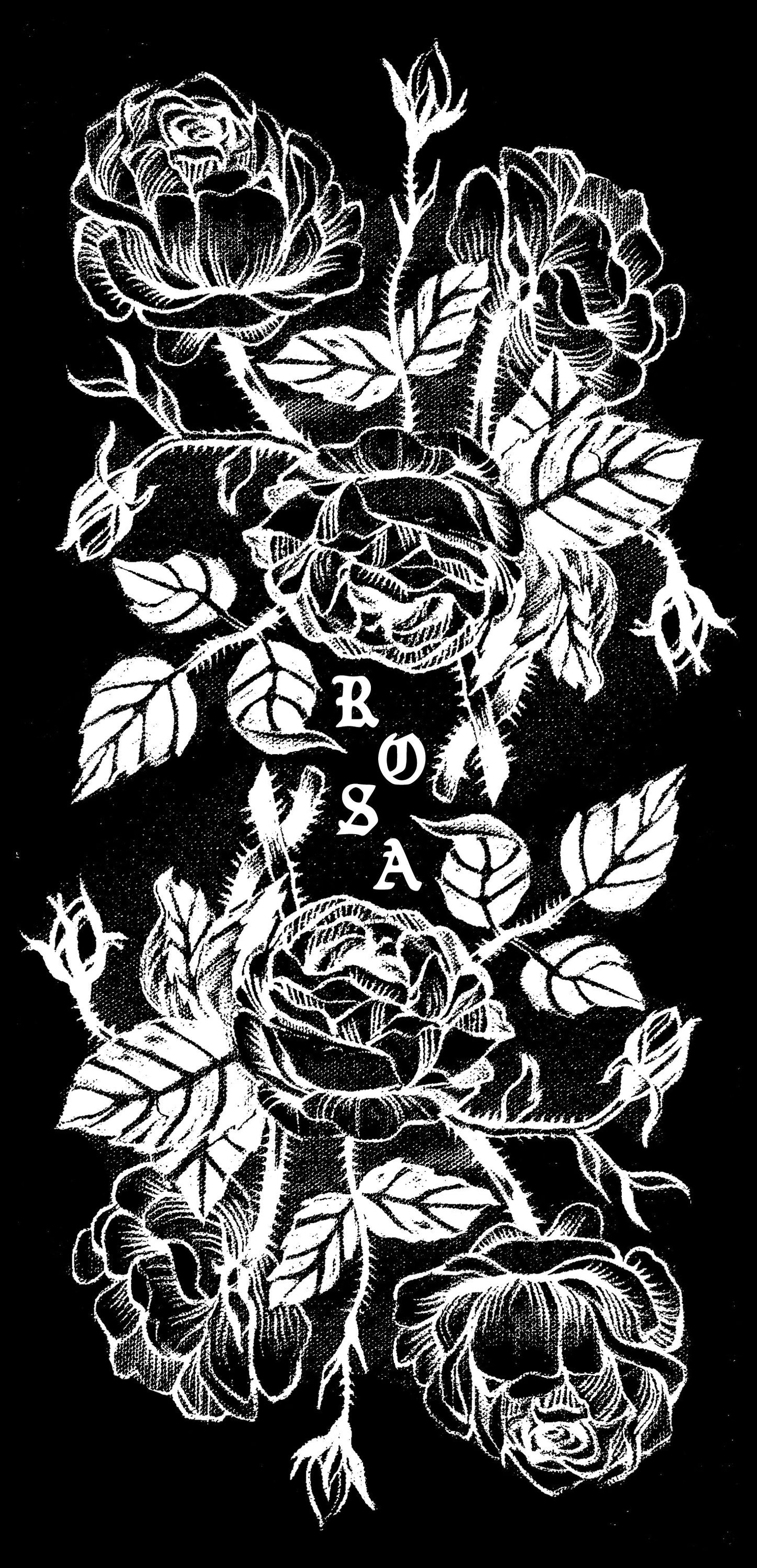 WILD ROSE TSHIRT - botanical illustration / woodland goth / mori kei / floral aesthetic unisex long sleeve graphic t shirt