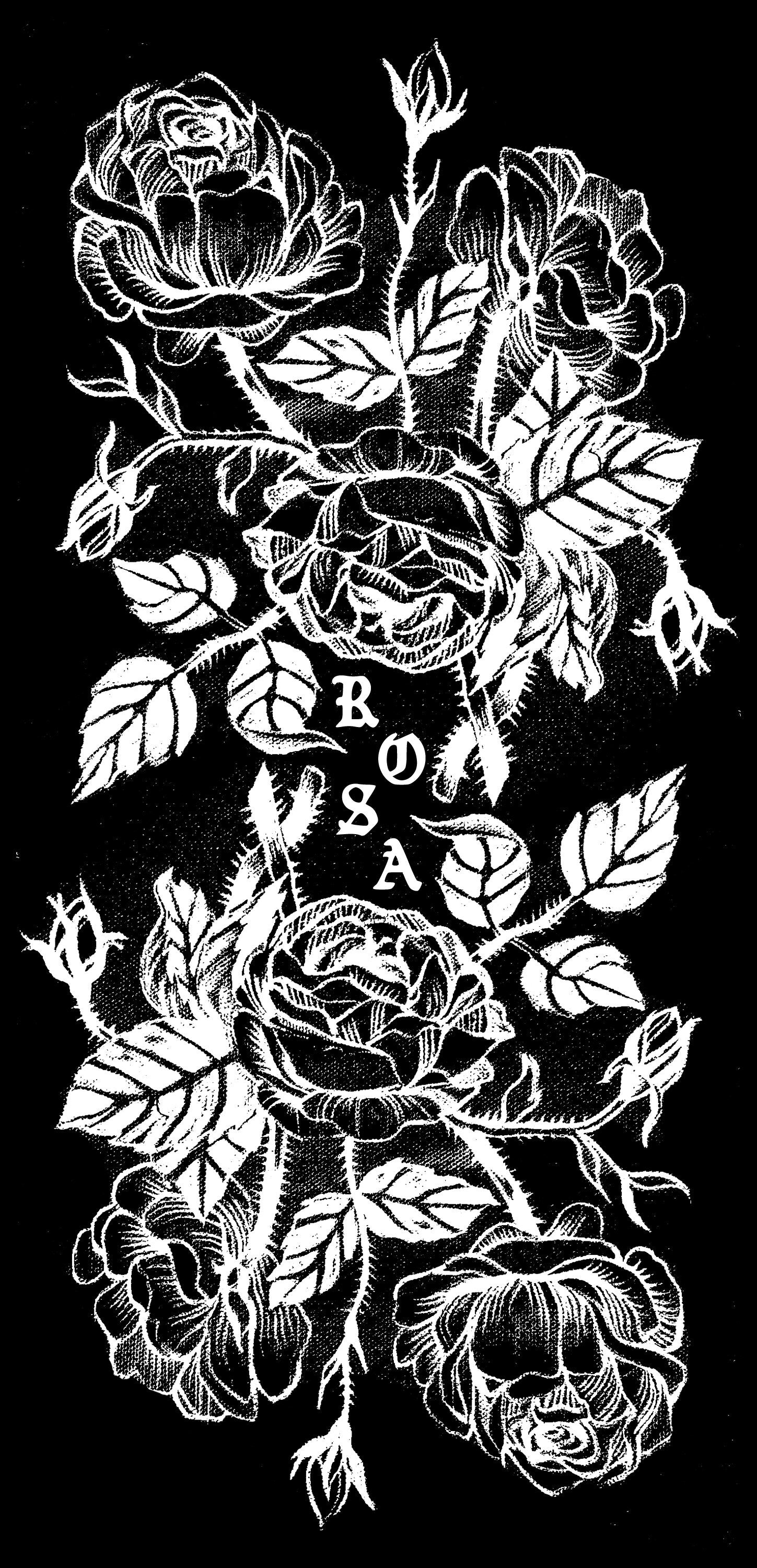 WILD ROSE TSHIRT - botanical illustration / woodland goth / mori kei / floral aesthetic unisex long sleeve graphic t shirt