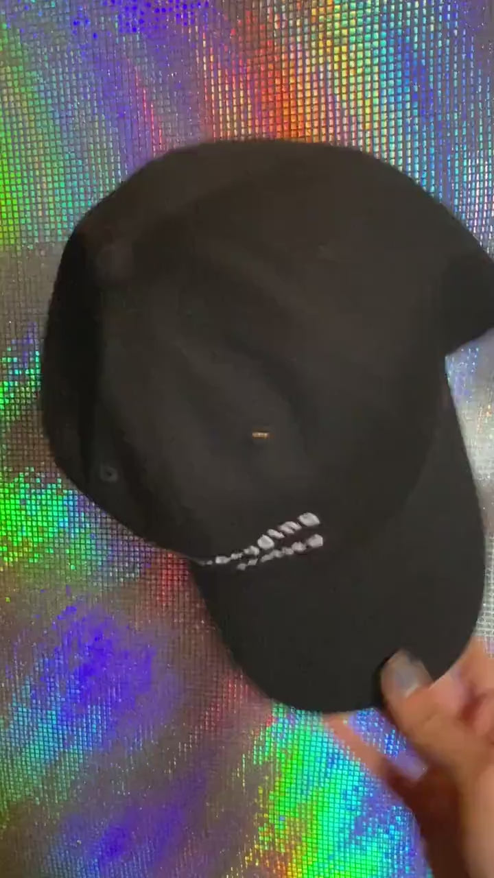 Raw Doggin' Reality embroidered dad hat