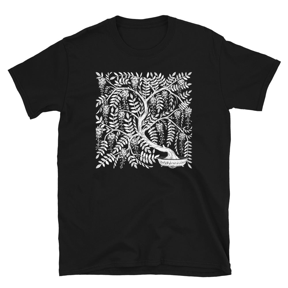 WISTERIA BONSAI - short sleeve unisex tshirt